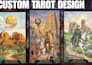 create tarot card deck, oracle card deck, affirmation cards, card deck design